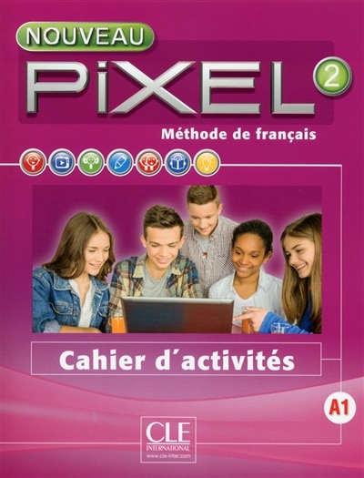Couverture_Nouveau Pixel 2, A1 : méthode de français : cahier d'activités