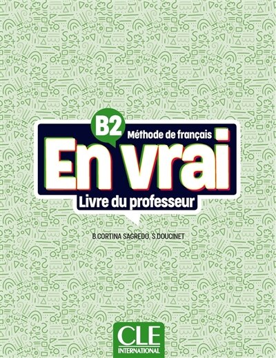 Front cover_En vrai, m&eacute;thode de fran&ccedil;ais B2