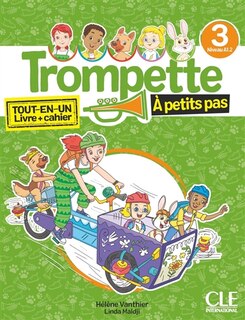 Couverture_Trompette à petits pas, niveau 3, A1.2 : tout-en-un, livre + cahier