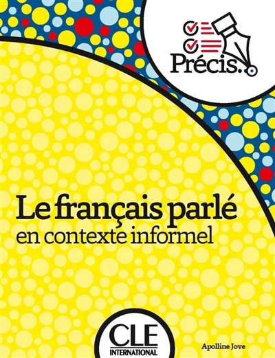 Front cover_Le français parlé en contexte informel