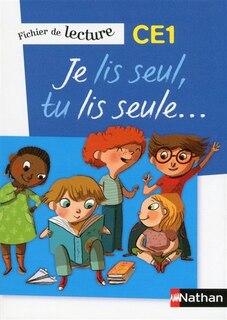 Couverture_Je lis seul, tu lis seule CE1 : fichier de lecture