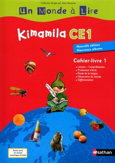 Front cover_Kimamila CE1, cahier-livre, Vol. 1