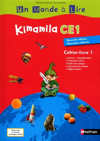 Front cover_Kimamila CE1, cahier-livre, Vol. 1