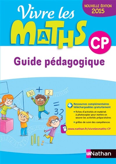 Front cover_Vivre les maths CP : guide pédagogique