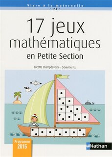 Front cover_17 jeux mathématiques en petite section