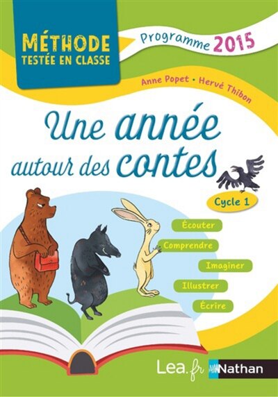 Front cover_Une année autour des contes, cycle 1