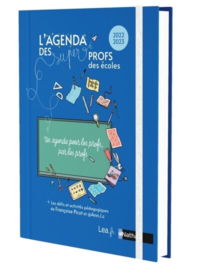 Couverture_L' agenda des super profs des écoles 2022-2023