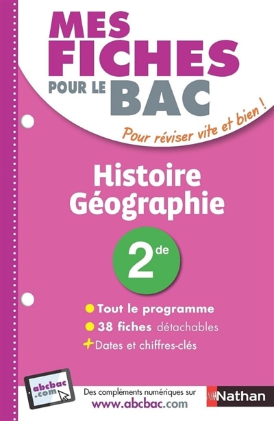 Couverture_Histoire g&eacute;ographie 2de