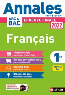 Front cover_Français 1re