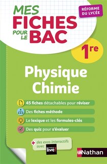 Couverture_Physique chimie 1re : réforme du lycée