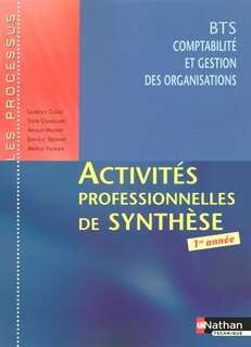 Couverture_Activités professionnelles de synthèse, BTS CGO 1re année
