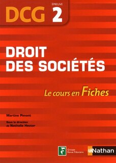 Couverture_Droit des sociétés, DCG, épreuve 2