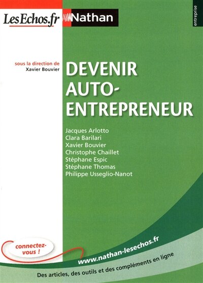 Front cover_Devenir auto-entrepreneur