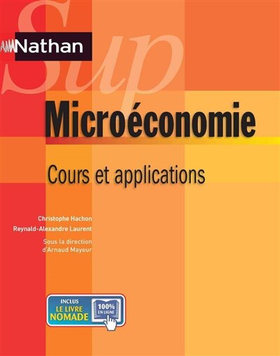 Front cover_Microéconomie : cours et applications