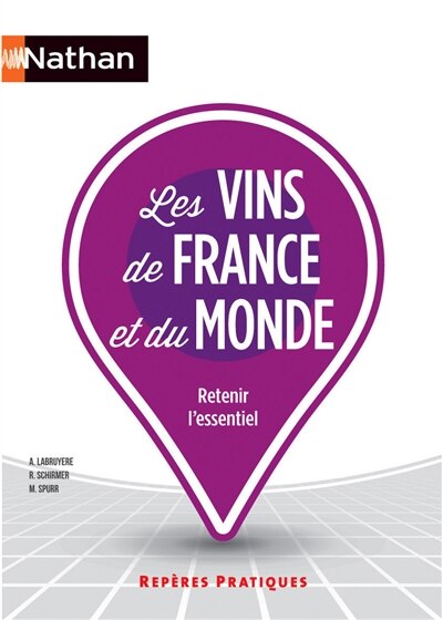 Front cover_Les vins de France et du monde : retenir l'essentiel