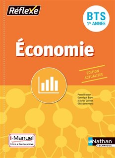 Couverture_Economie BTS 1re année : i-manuel, livre + licence élève en ligne