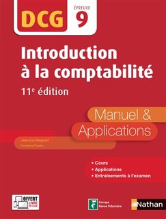 Front cover_Introduction &agrave; la comptabilit&eacute;, DCG &eacute;preuve 9