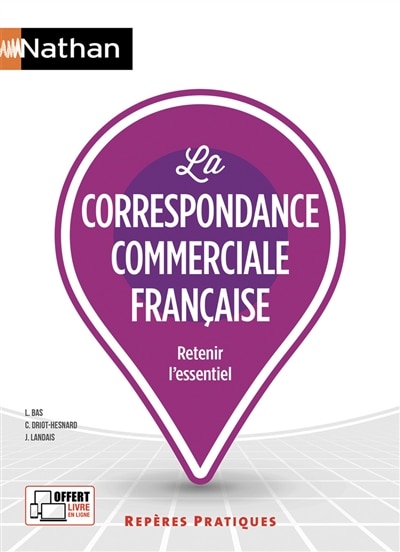 Couverture_La correspondance commerciale française : retenir l'essentiel