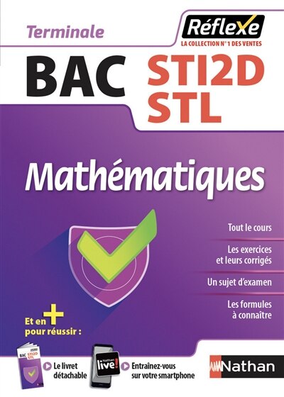 Front cover_Mathématiques bac STI2D-STL, terminale