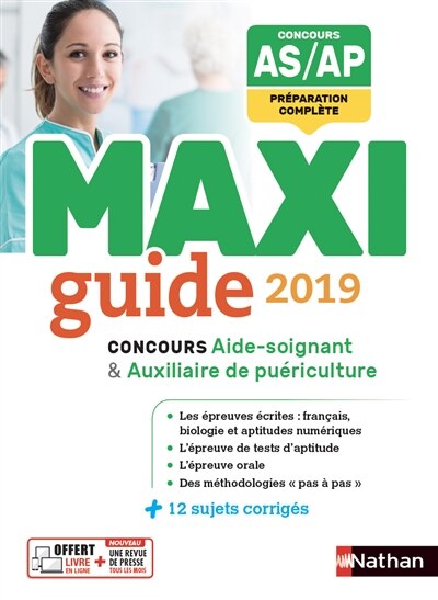 Couverture_Concours aide-soignant & auxiliaire de puériculture