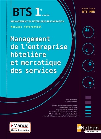 Front cover_Management de l'entreprise hôtelière et mercatique des services