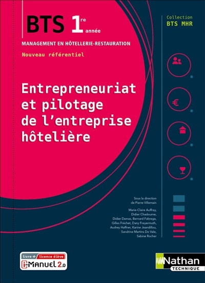 Front cover_Entrepreneuriat et pilotage de l'entreprise h&ocirc;teli&egrave;re