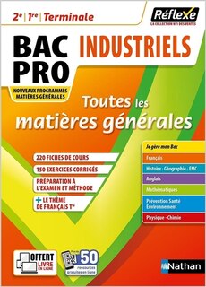 Front cover_Bac pro industriels 2de, 1re, terminale