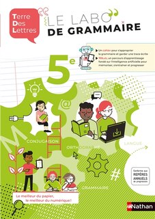 Front cover_Le labo de grammaire 5e