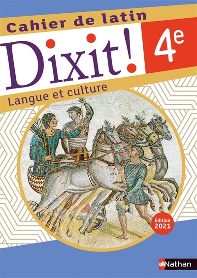 Front cover_Dixit ! 4e, cahier de latin