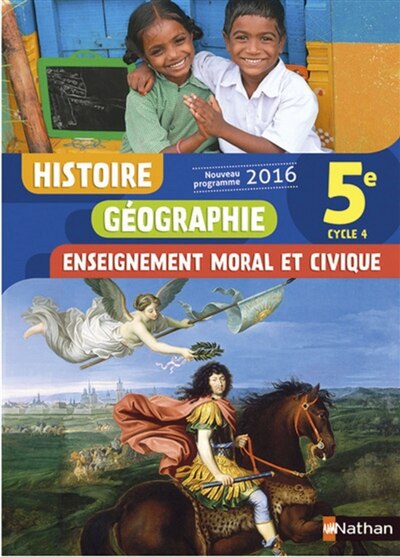 Histoire géographie, enseignement moral et civique: 5e, cycle 4