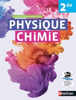 Front cover_Physique chimie 2de : nouveau programme 2019