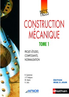 Front cover_Projets-études, composants, normalisation