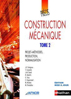 Couverture_Projets-méthodes, fabrication et normalisation