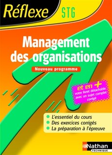 Front cover_Management des organisations STG : nouveau programme