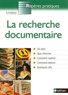 Front cover_La recherche documentaire