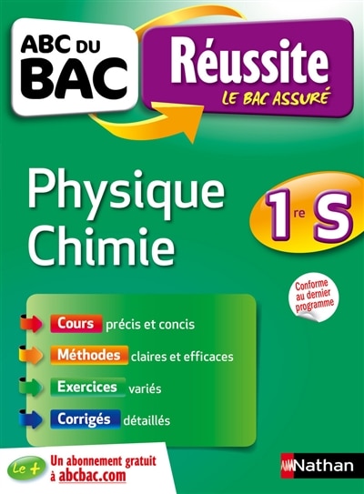 Couverture_Physique chimie 1re S