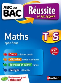 Front cover_Maths terminale S, sp&eacute;cifique