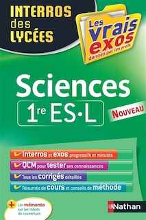 Couverture_Sciences 1re ES, L