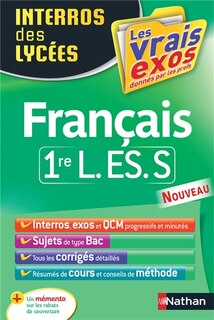 Front cover_Fran&ccedil;ais 1re L, ES, S