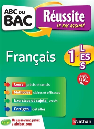 Couverture_Fran&ccedil;ais 1re L, ES, S