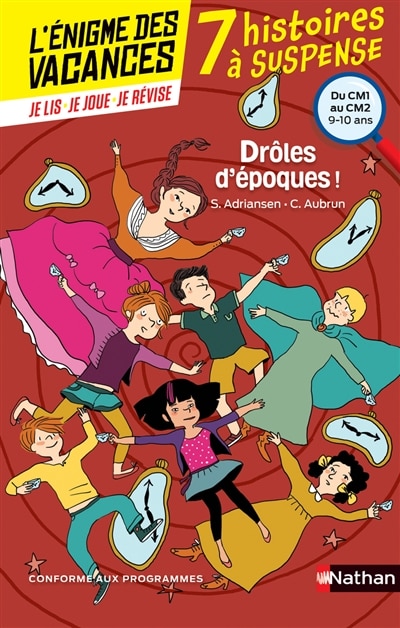 Front cover_Drôles d'époques ! 7 histoires à suspense
