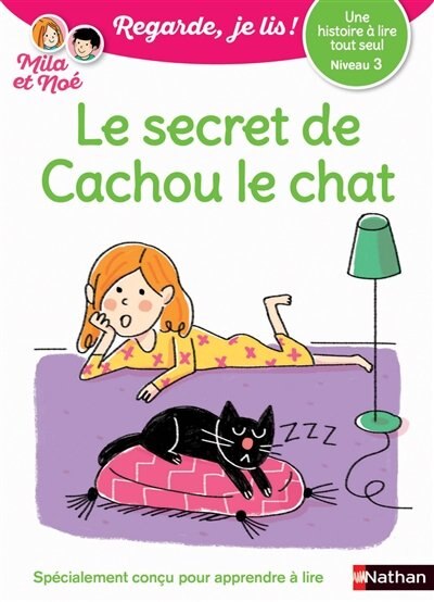 Front cover_Le secret de Cachou le chat : une histoire à lire tout seul, niveau 3
