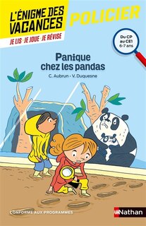 Front cover_Panique chez les pandas : du CP au CE1, 6-7 ans : conforme aux programmes