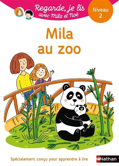 Front cover_Mila au zoo : une histoire à lire tout seul, niveau 2