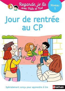 Couverture_Jour de rentrée au CP : une histoire à lire tout seul, niveau 1