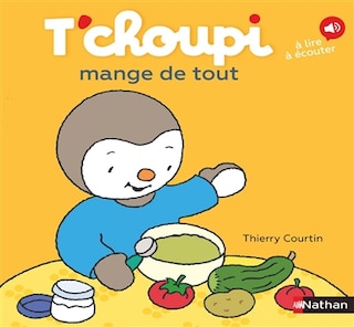 Front cover_T'choupi mange de tout