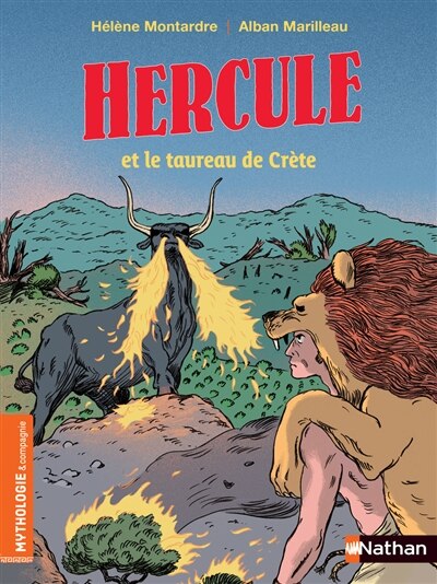 Front cover_Hercule et le taureau de Crète