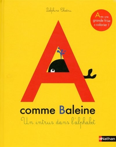 Couverture_A comme baleine : un intrus dans l'alphabet