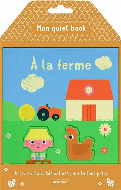 Front cover_MON QUIET BOOK - A LA FERME