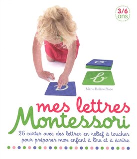 Mes lettres Montessori 3/6 ans